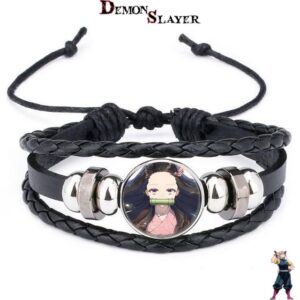 Bracelet Nezuko Kamado jolie, esprit Demon Slayer