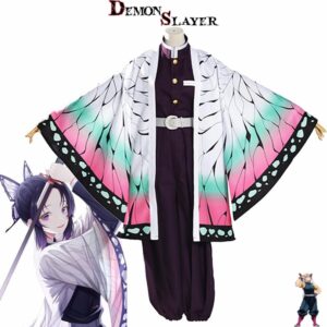 Cosplay Shinobu Demon Slayer en variantes SetA à SetD