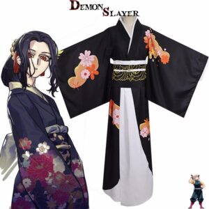 Cosplay Demon Slayer de Muzan Kibutsuji en SetA SetB ou SetC