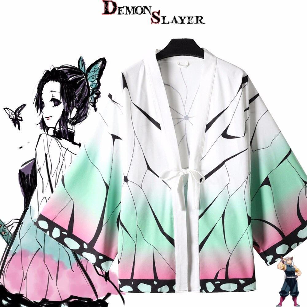 Yukata de cosplay Demon Slayer Shinobu