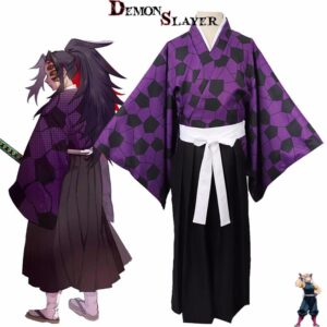 Cosplay Kokushibo Demon Slayer avec sets au choix