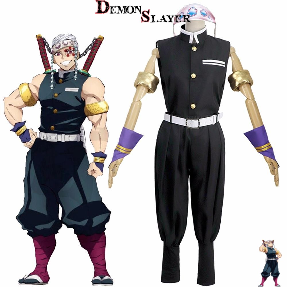 Cosplay Demon Slayer Uzui Tengen en sets au choix