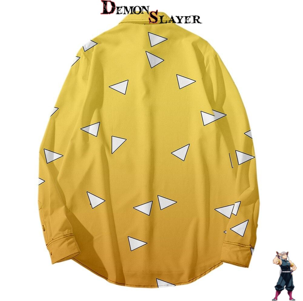 Chemise Demon Slayer Zenitsu à manches longues – Image 2