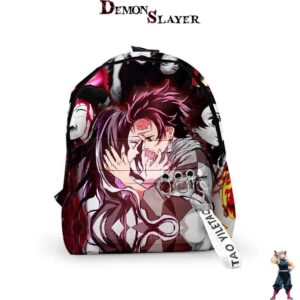 Sac à dos Nezuko et Tanjiro, thème Demon Slayer