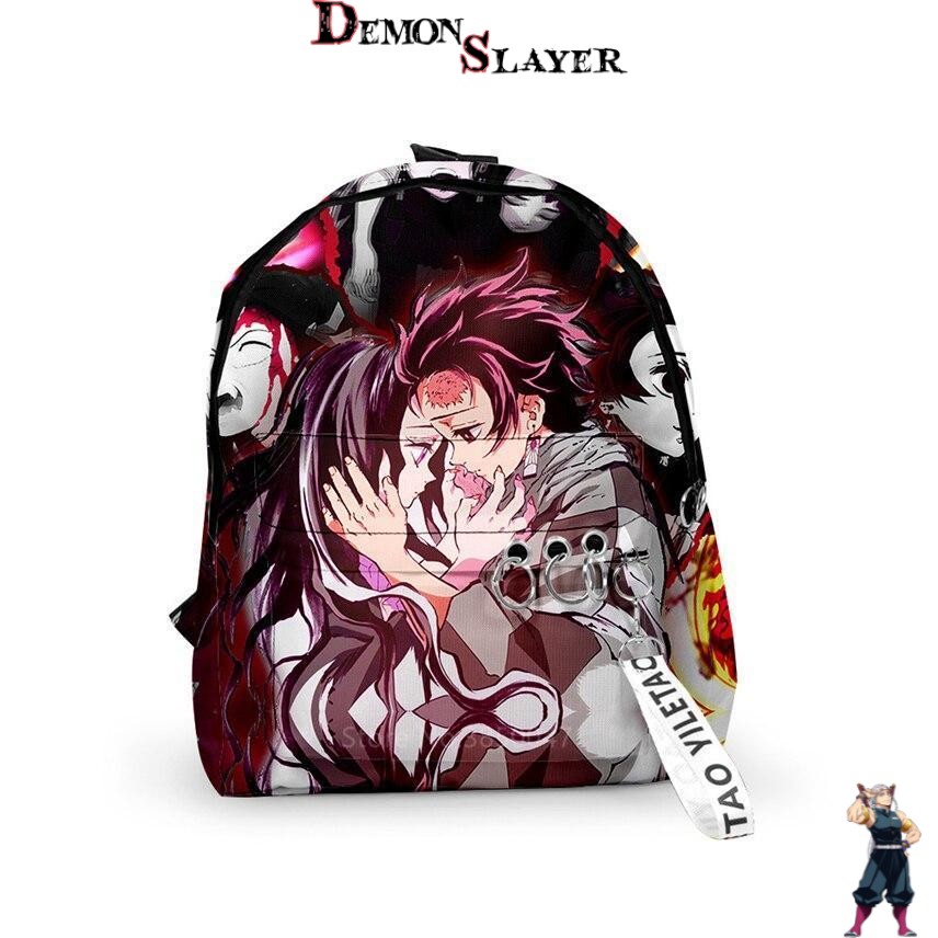 Sac à dos Nezuko et Tanjiro, thème Demon Slayer