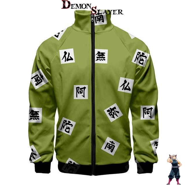 Veste de jogging Demon Slayer Gyomei Himejima