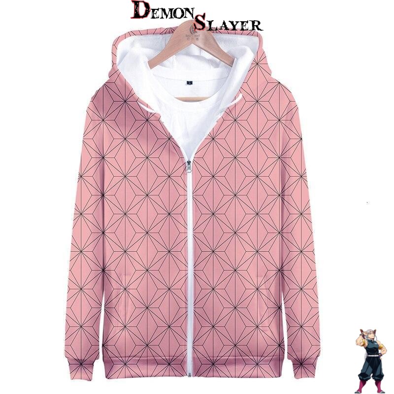 Veste zippée à capuche Demon Slayer Nezuko Kamado