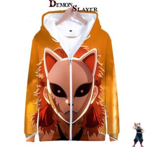 Veste à capuche zippée Sabito Demon Slayer