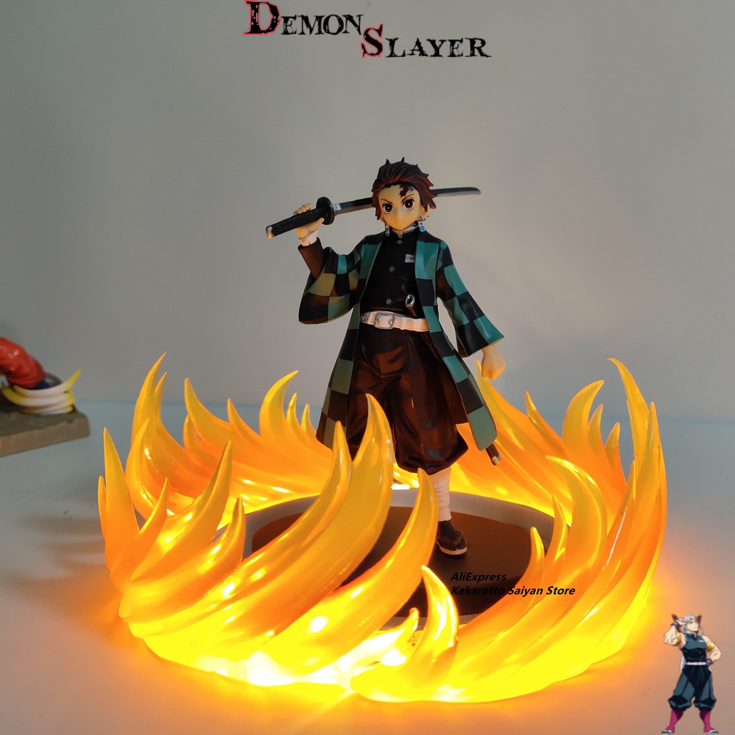 Lampe Demon Slayer Tanjiro Kamado Souffle du Feu
