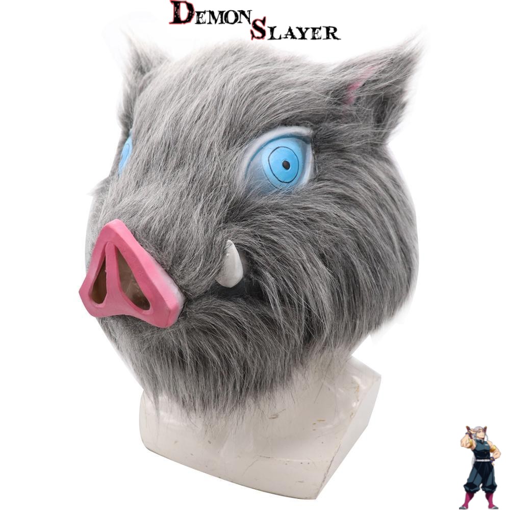 Masque de cosplay Demon Slayer Inosuke Hashibara