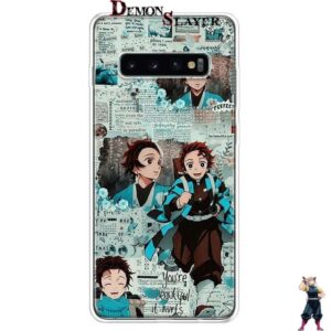 Coque Samsung Demon Slayer Tanjiro motif Wallpaper Kimetsu