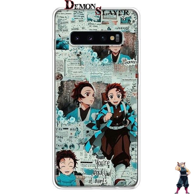 Coque Samsung Demon Slayer Tanjiro motif Wallpaper Kimetsu