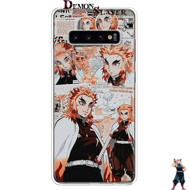 Coque Samsung Kyojuro Rengoku Demon Slayer Kimetsu, version Manga