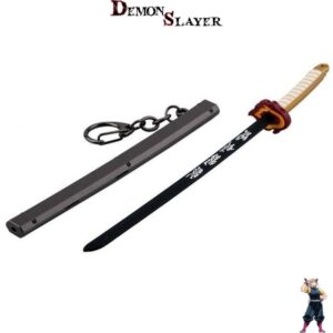 Porte-clé katana Nichirin Kyojuro Rengoku Demon Slayer