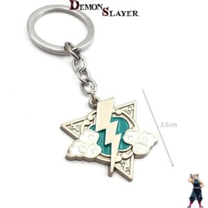 Porte-clé Demon Slayer Souffle de tonnerre version Kimetsu