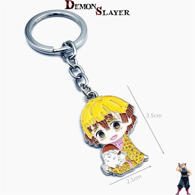Porte-clé Zenitsu Cute de Demon Slayer
