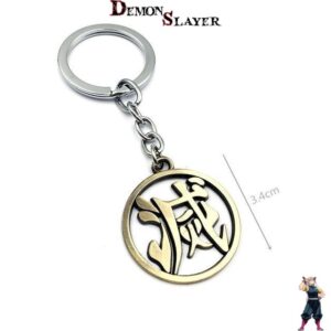 Porte-clé Demon Slayer Kanji Destroy Kimetsu