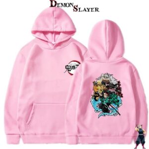 Sweat Demon Slayer au motif Souffle de l’Eau