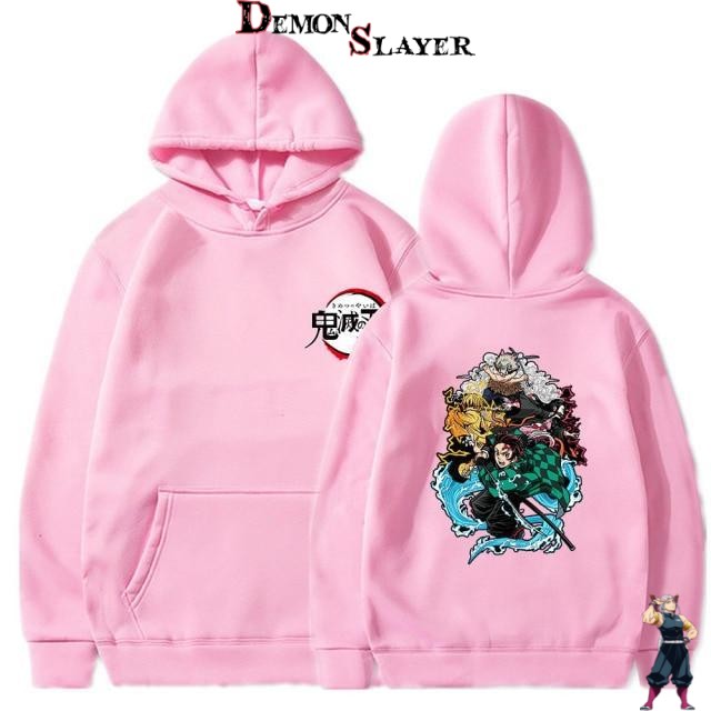 Sweat Demon Slayer au motif Souffle de l’Eau