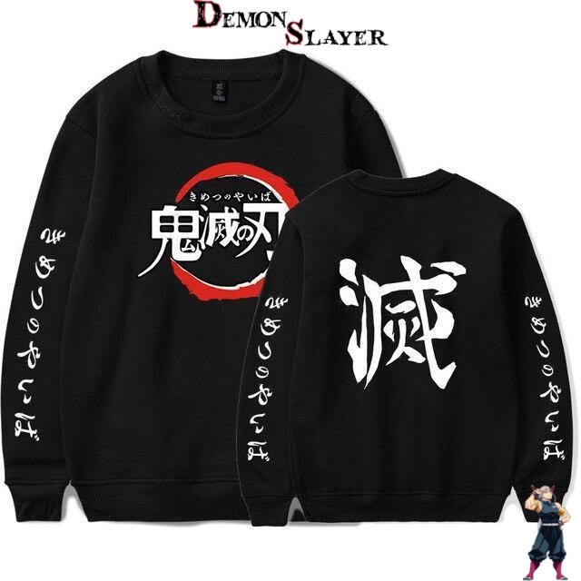 Pull Demon Slayer logo avec plusieurs coloris