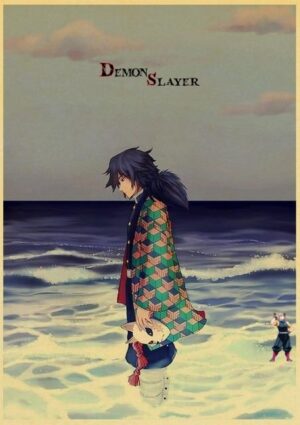 Poster Kimetsu Demon Slayer Tomioka Giyu