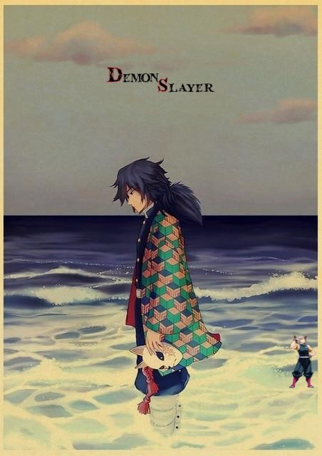 Poster Kimetsu Demon Slayer Tomioka Giyu