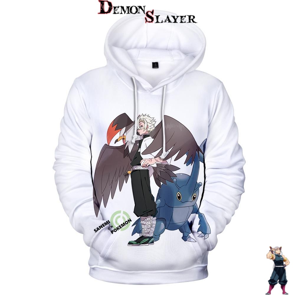Sweat Demon Slayer Sanemi x Pokemon du 100 au 4XL