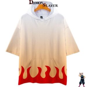 Sweat Demon Slayer Kyojuro Rengoku en tailles XXS à 4XL