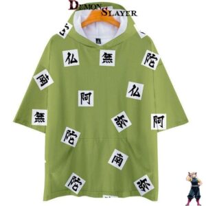 Sweat Demon Slayer Gyomei Himejima, tailles XXS à 4XL