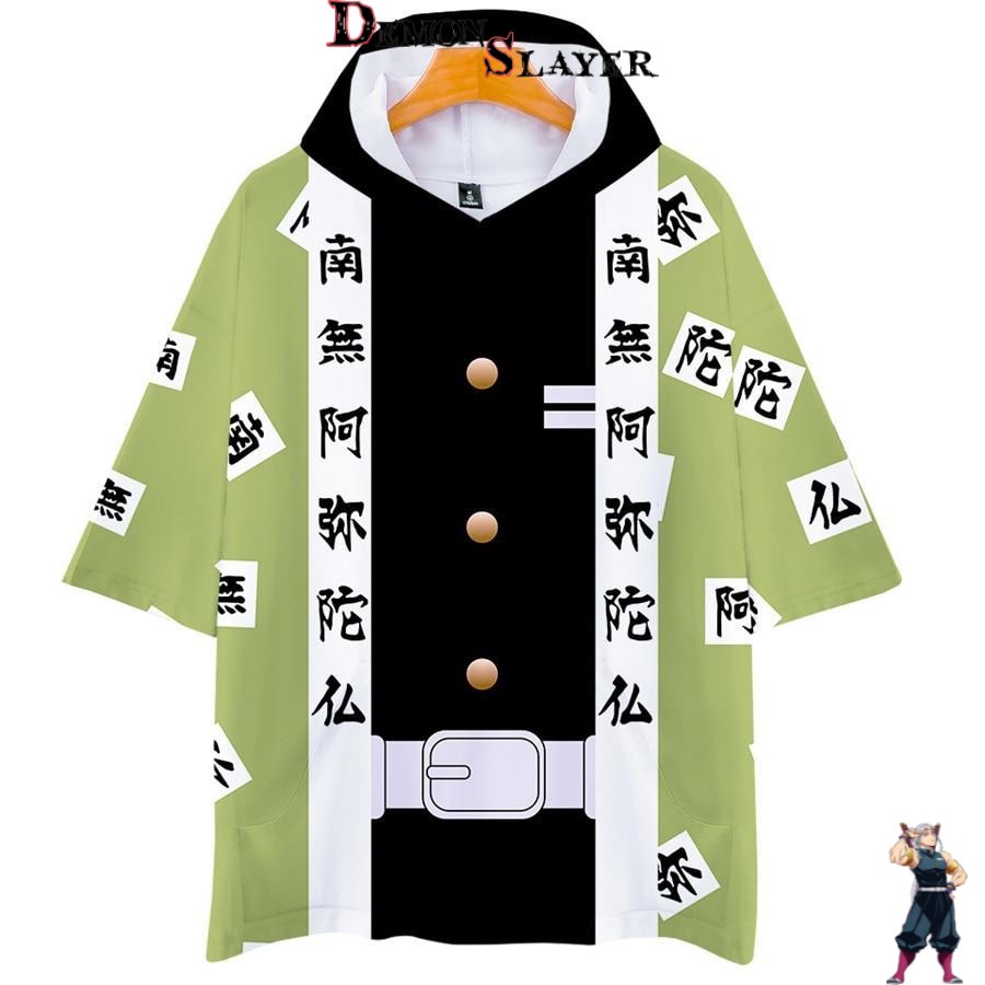 Sweat Gyomei Himejima Demon Slayer, tailles S à 5XL