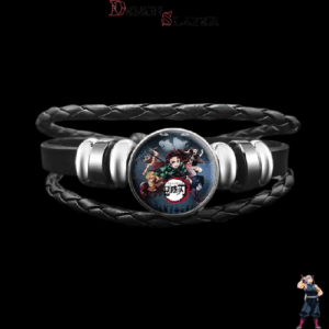 Bracelet Demon Slayer avec Inosuke Hashibira et Zenitsu Kimetsu