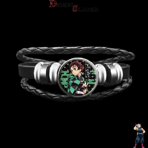 Bracelet Demon Slayer Tanjiro Kamado, scène sortant on sabre