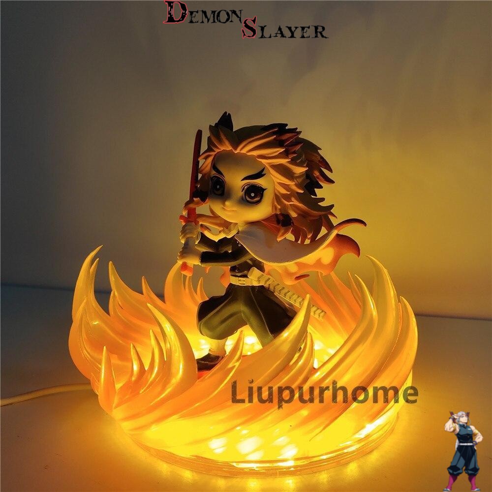 Petite lampe Kyojuro Rengoku de décoration Demon Slayer