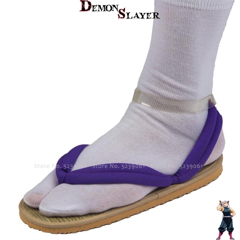 Sandales geta Shinobu pour cosplay Demon Slayer