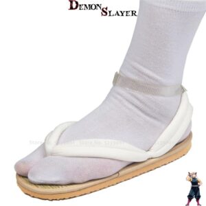 Sandales Geta Zenitsu Demon Slayer Kimetsu