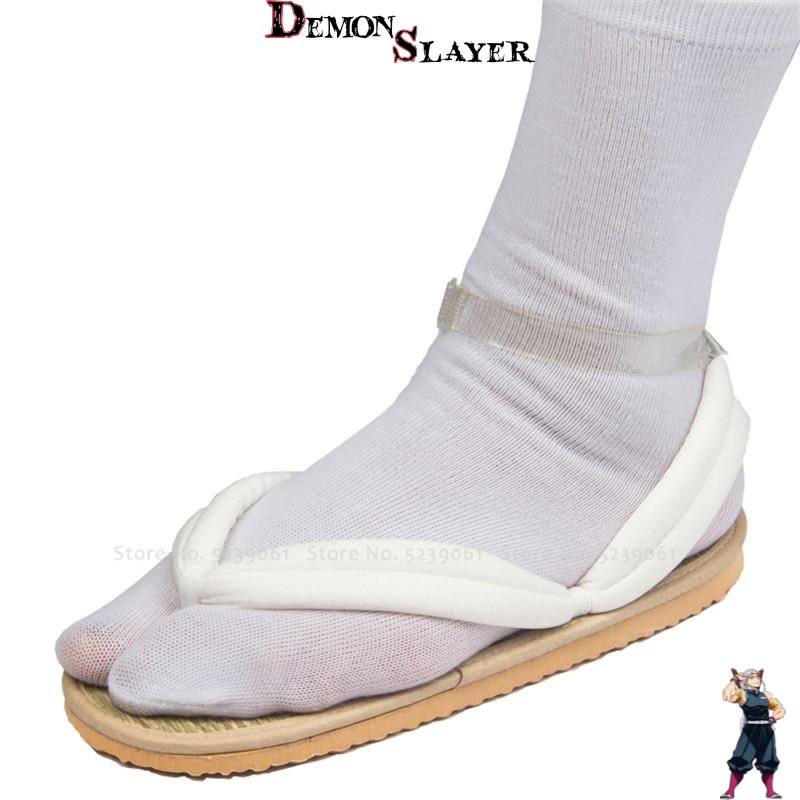 Sandales Geta Zenitsu Demon Slayer Kimetsu