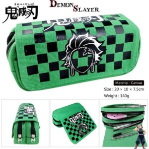 Trousse Demon Slayer Kimetsu motif Tanjiro
