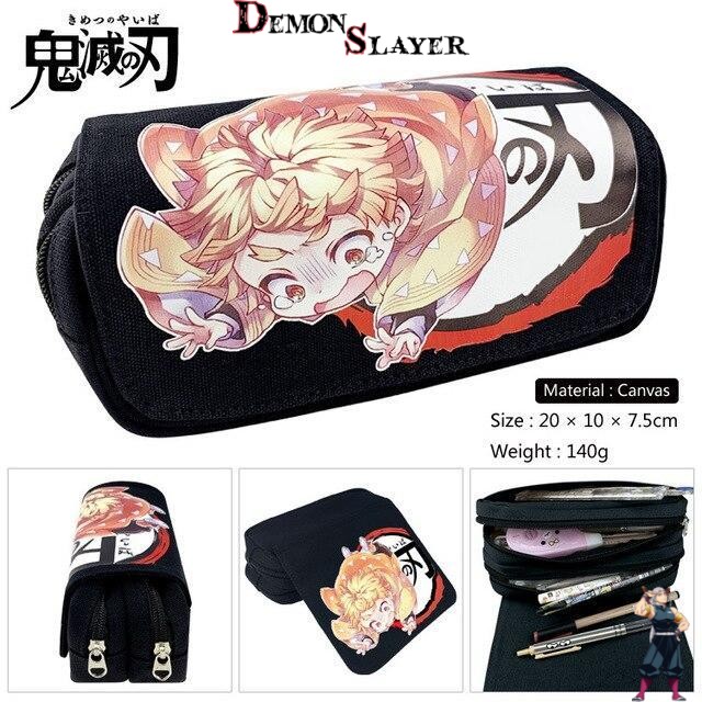Trousse Demon Slayer Kimetsu avec Zenitsu Agatsuma