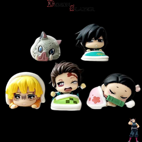 Figurine Demon Slayer Tanjiro et Giyu en duo