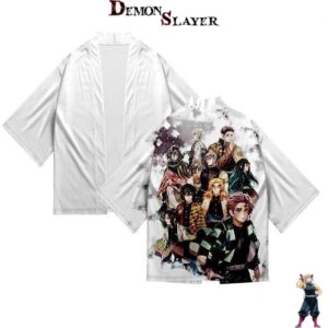 Kimono Demon Slayer Réunis avec Gyomei Himejima, du XXS au 4XL
