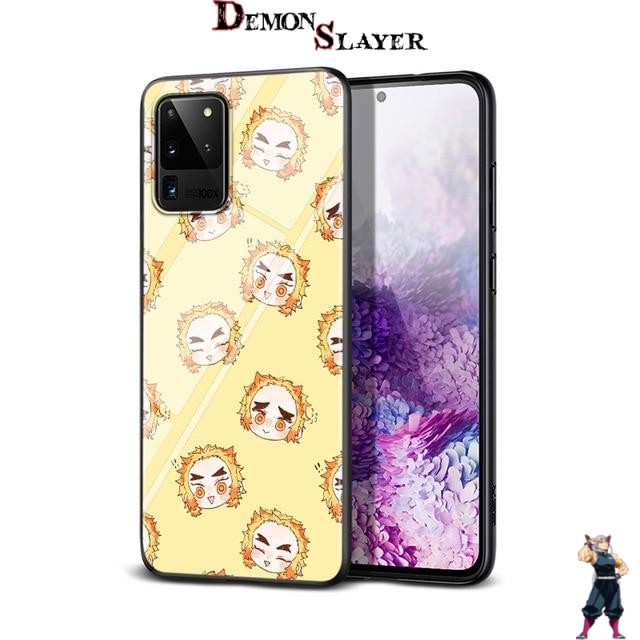 Coque Samsung Demon Slayer Kyojuro Rengoku Kimetsu, série A et S20
