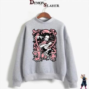 Pull gris Nezuko Demon Slayer