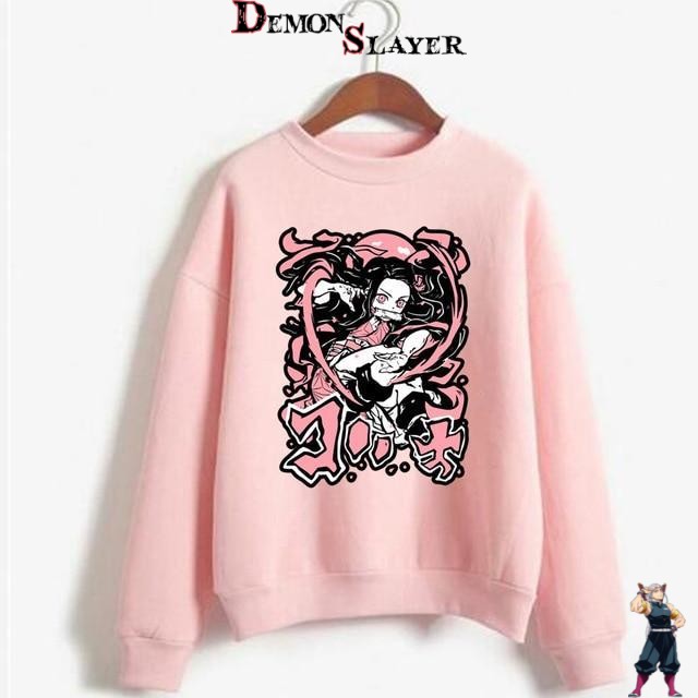 Pull Nezuko Kamado Demon Slayer disponible du XS au 4XL
