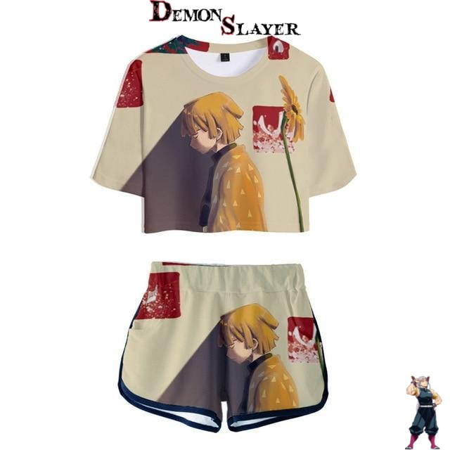 Pyjama femme Agatsuma Demon Slayer