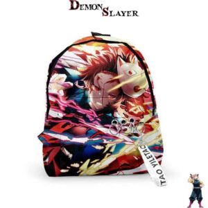 Sac à dos Demon Slayer thème Feu