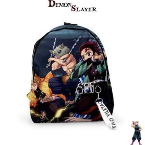 Sac à dos Demon Slayer Trio pour vos déplacements