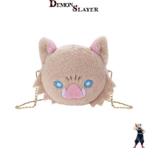 Sac Demon Slayer Inosuke Hashibara motif Sanglier