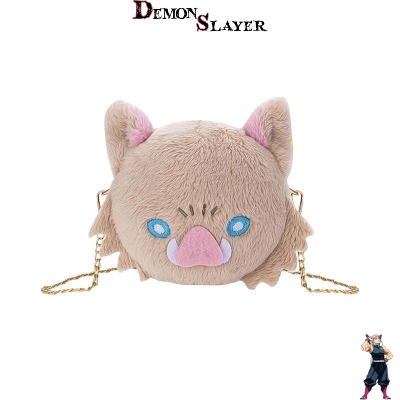 Sac Demon Slayer Inosuke Hashibara motif Sanglier