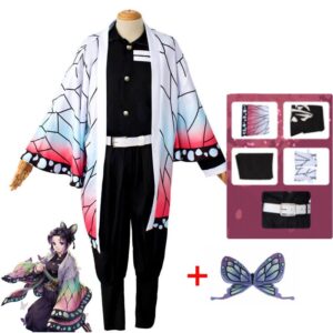 Costume de cosplay Demon Slayer Shinobu Kocho