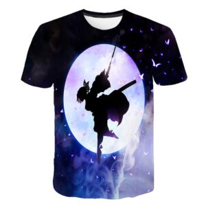 T-shirt Shinobu devant la lune - Demon Slayer